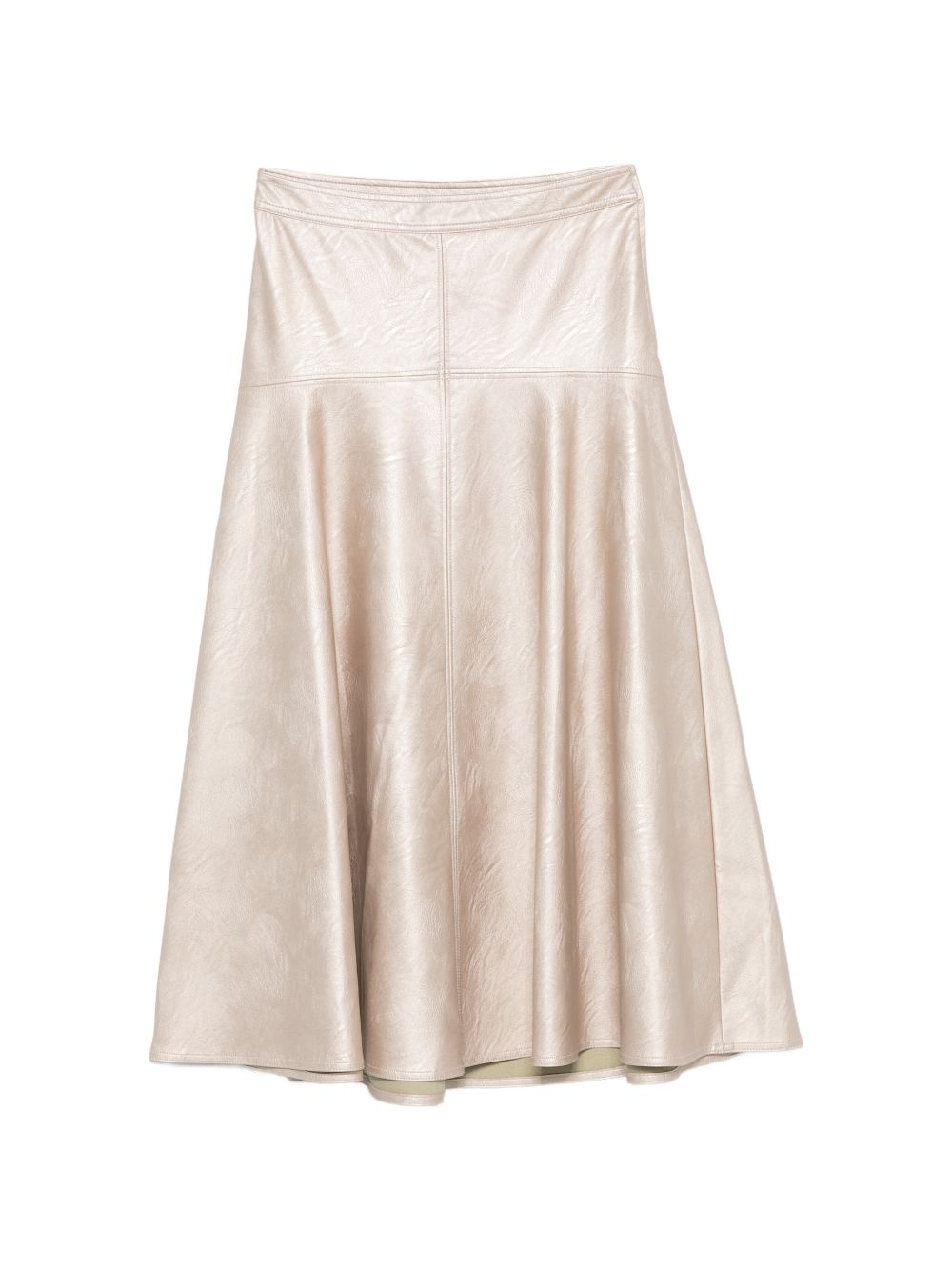Forte Forte Women Eco Leather Midi Skirt FORTE FORTE