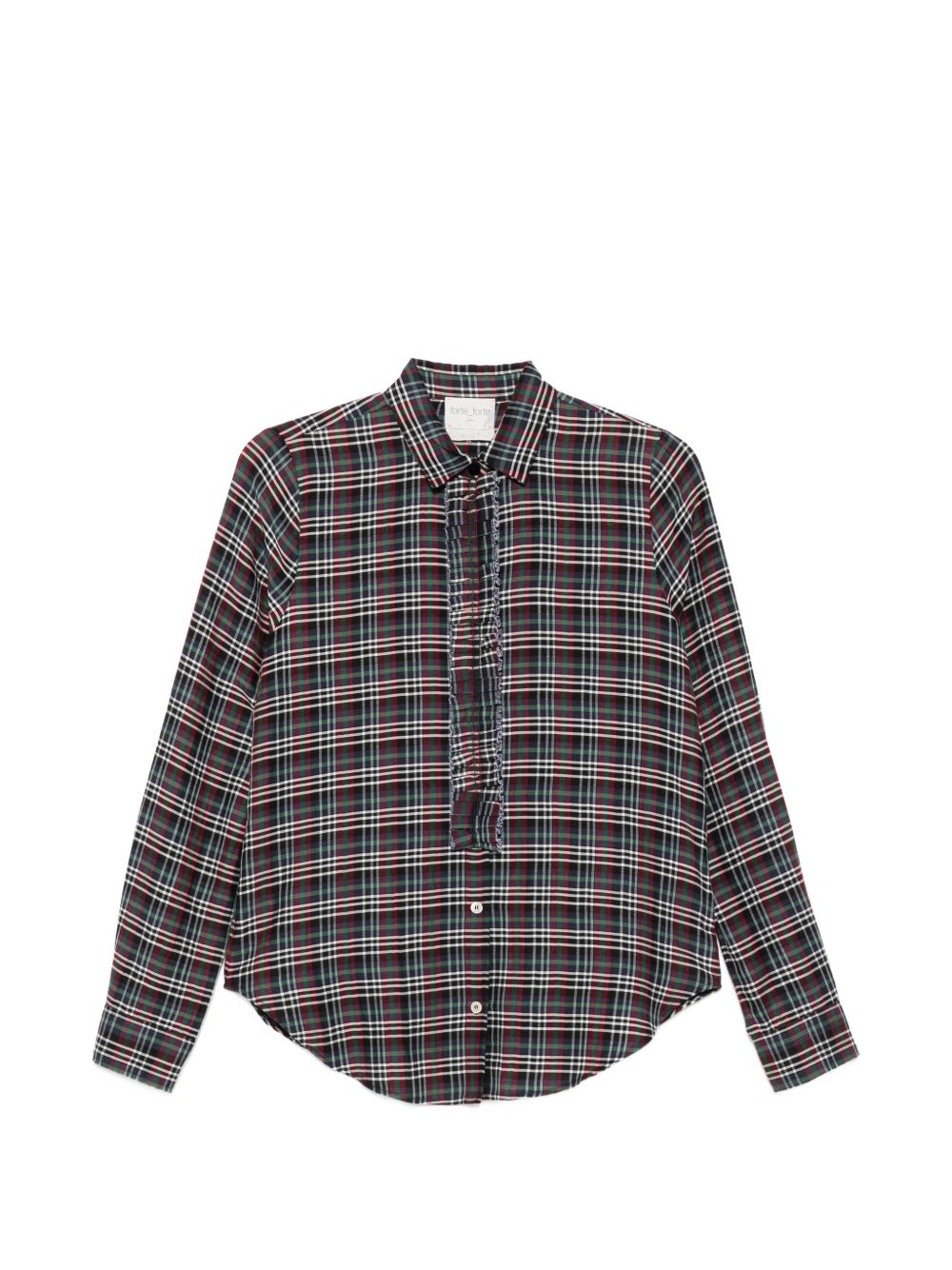 Forte Forte Women Cotton Blend Tartan Shirt FORTE FORTE