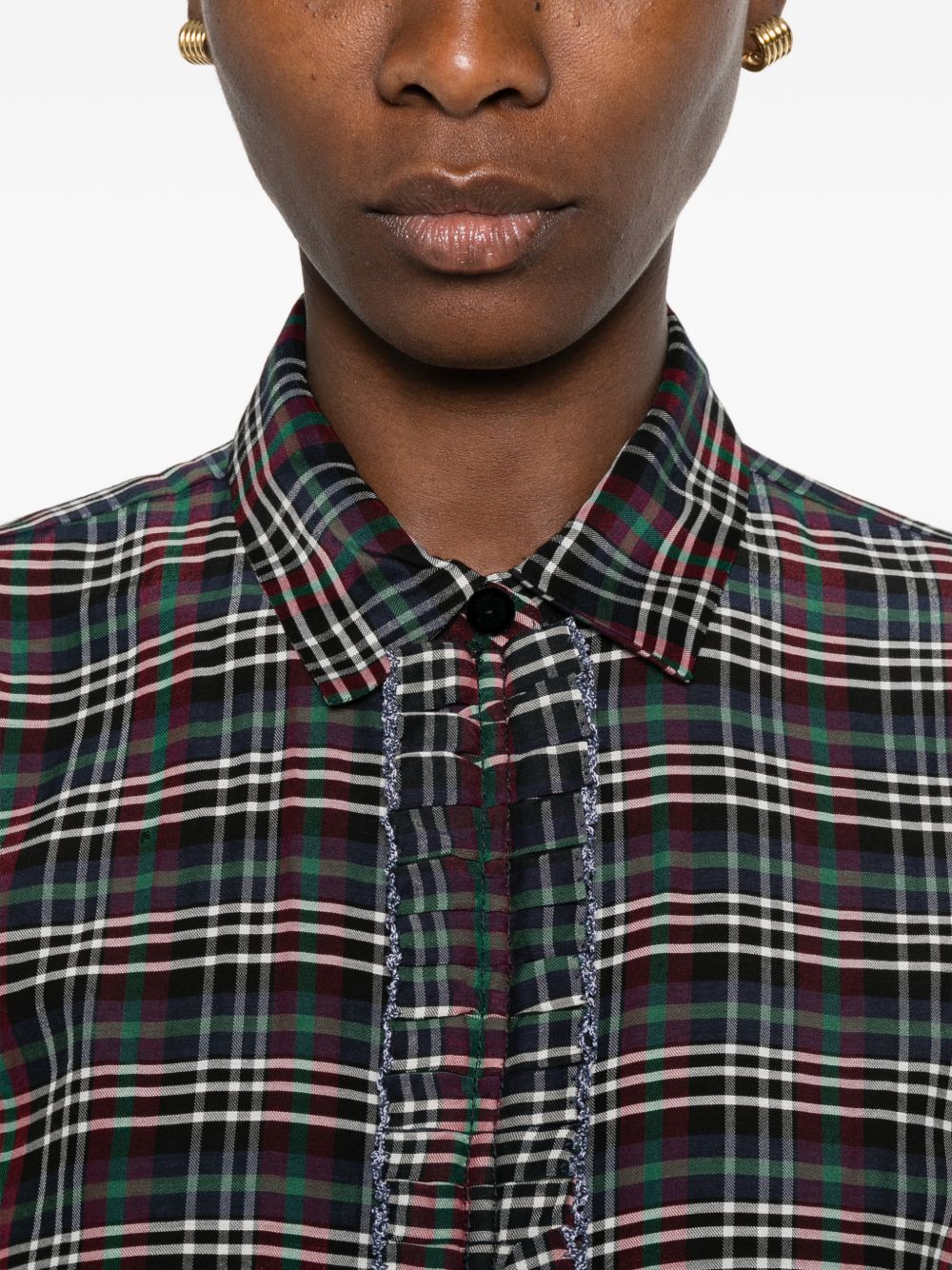Forte Forte Women Cotton Blend Tartan Shirt FORTE FORTE