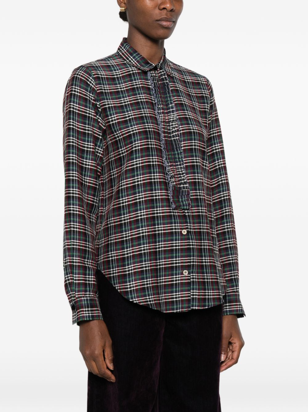 Forte Forte Women Cotton Blend Tartan Shirt FORTE FORTE