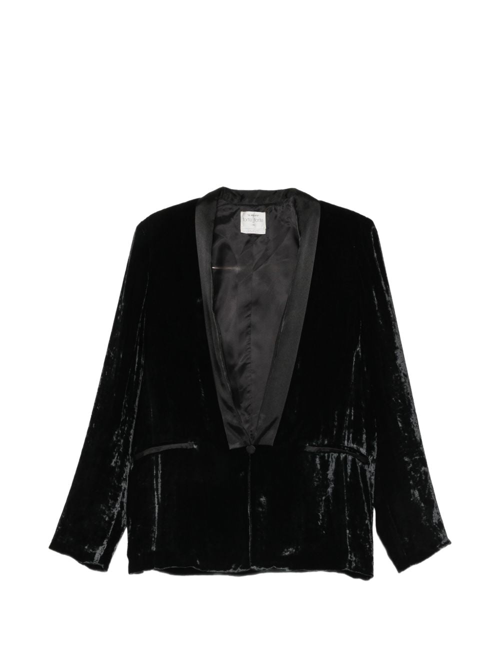 Forte Forte Women Velvet Smoking Jacket FORTE FORTE