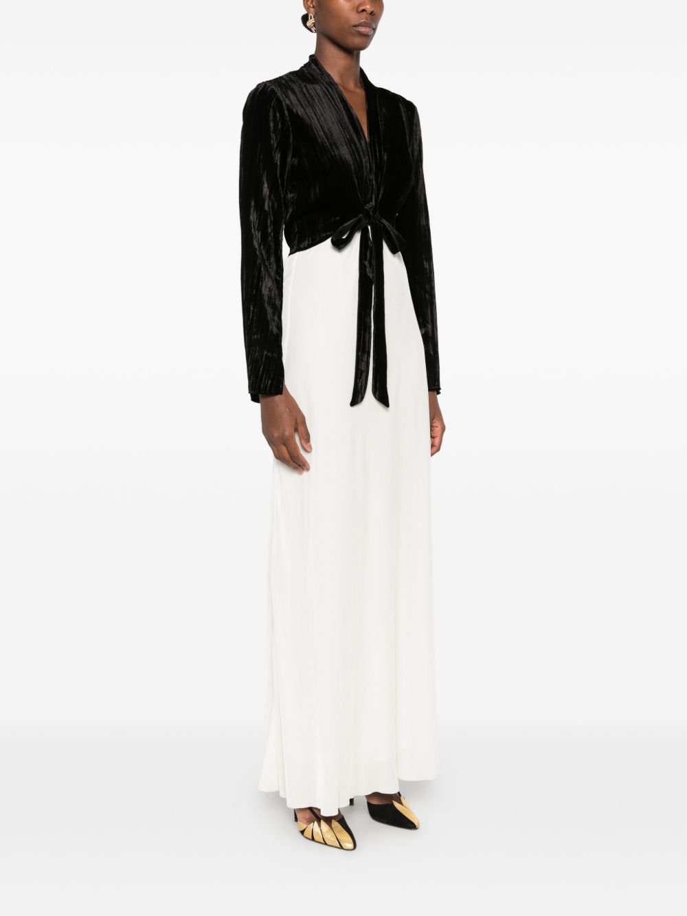 Forte Forte Women Velvet Long Dress FORTE FORTE