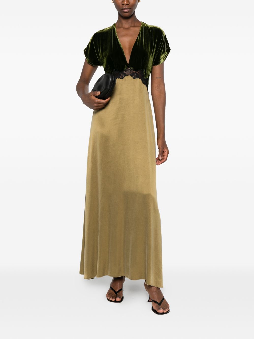 Forte Forte Women Velvet Long Dress FORTE FORTE