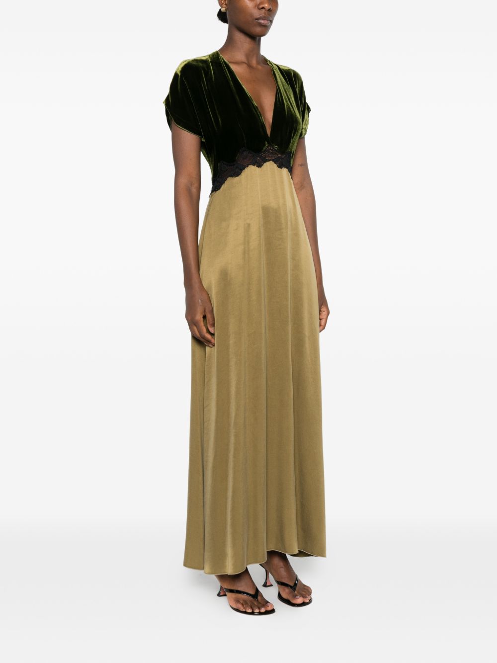 Forte Forte Women Velvet Long Dress FORTE FORTE
