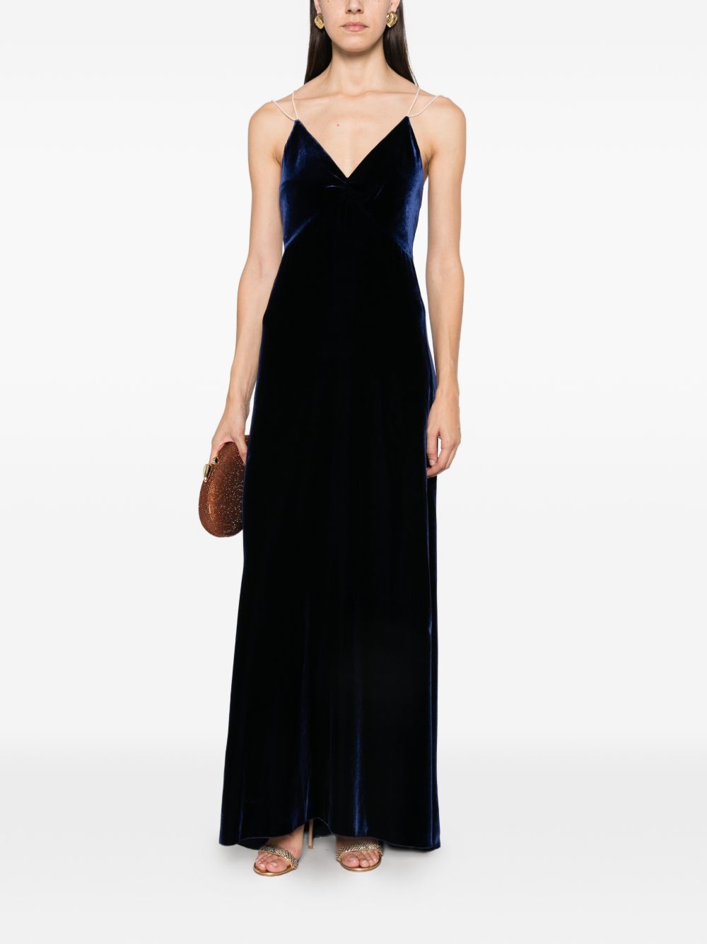 Forte Forte Women Velvet Long Dress FORTE FORTE