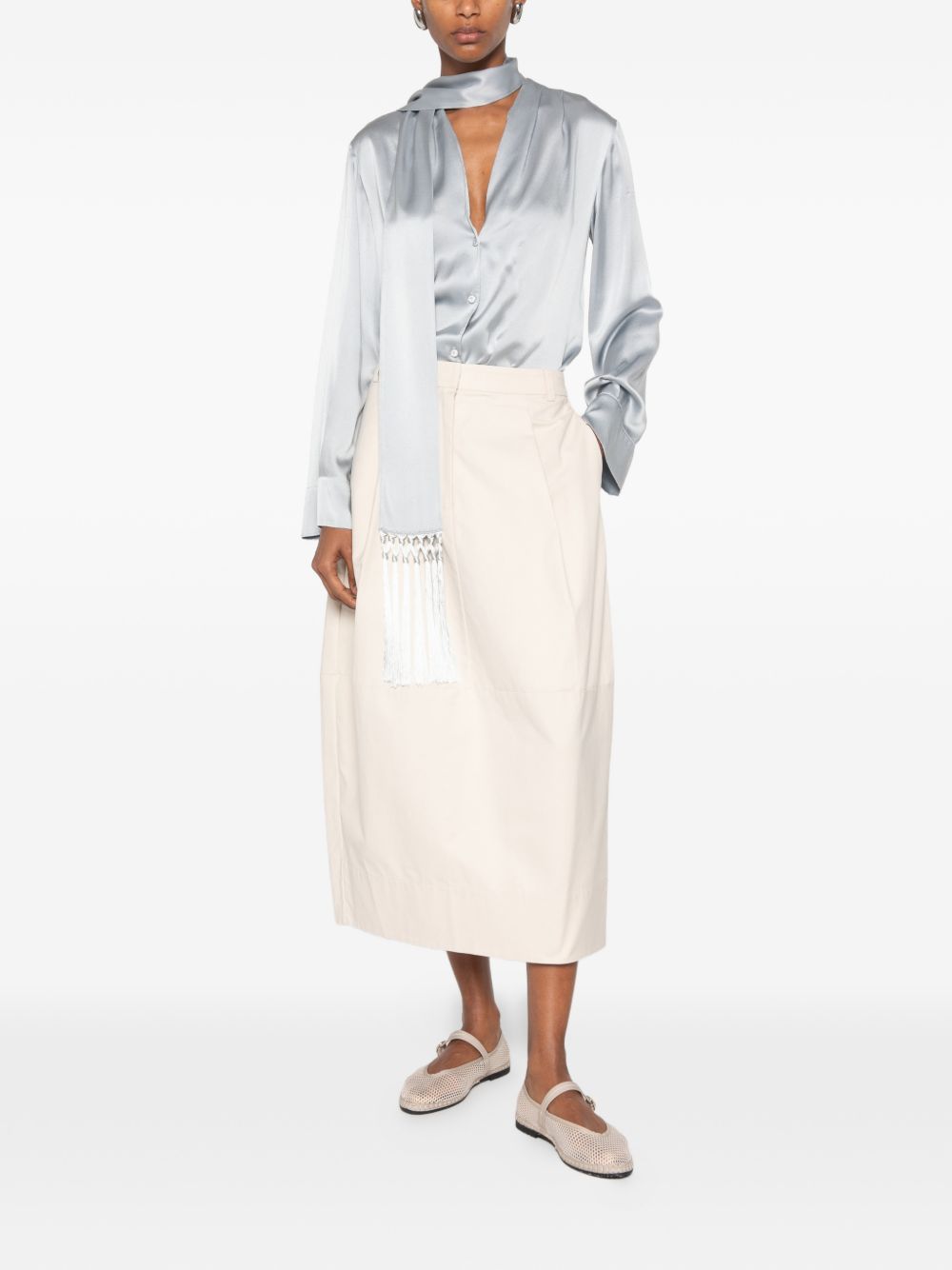 Forte Forte Women Silk Satin Shirt FORTE FORTE
