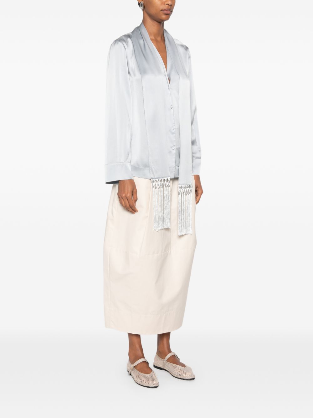 Forte Forte Women Silk Satin Shirt FORTE FORTE