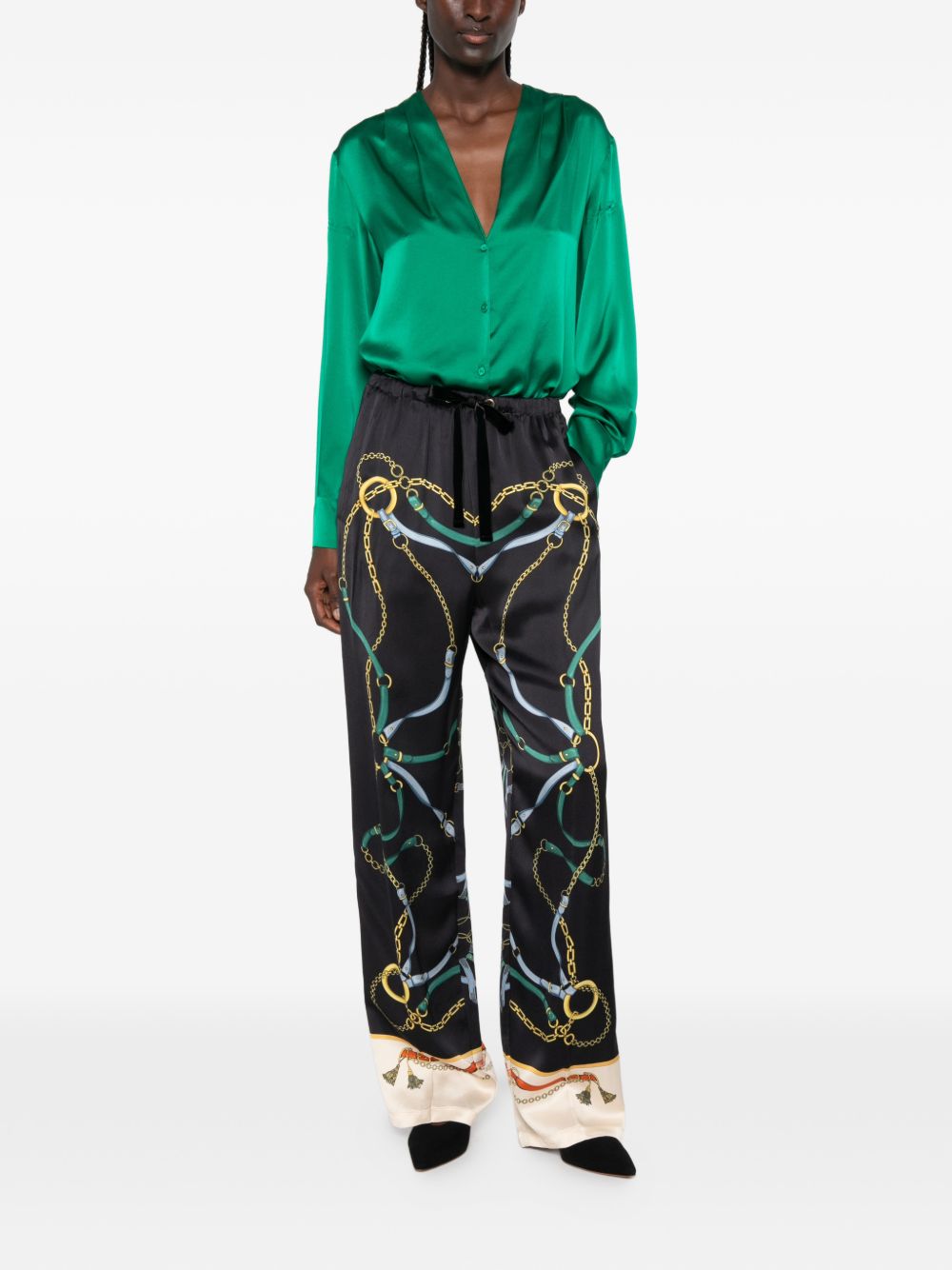 Forte Forte Women Silk Satin Shirt FORTE FORTE
