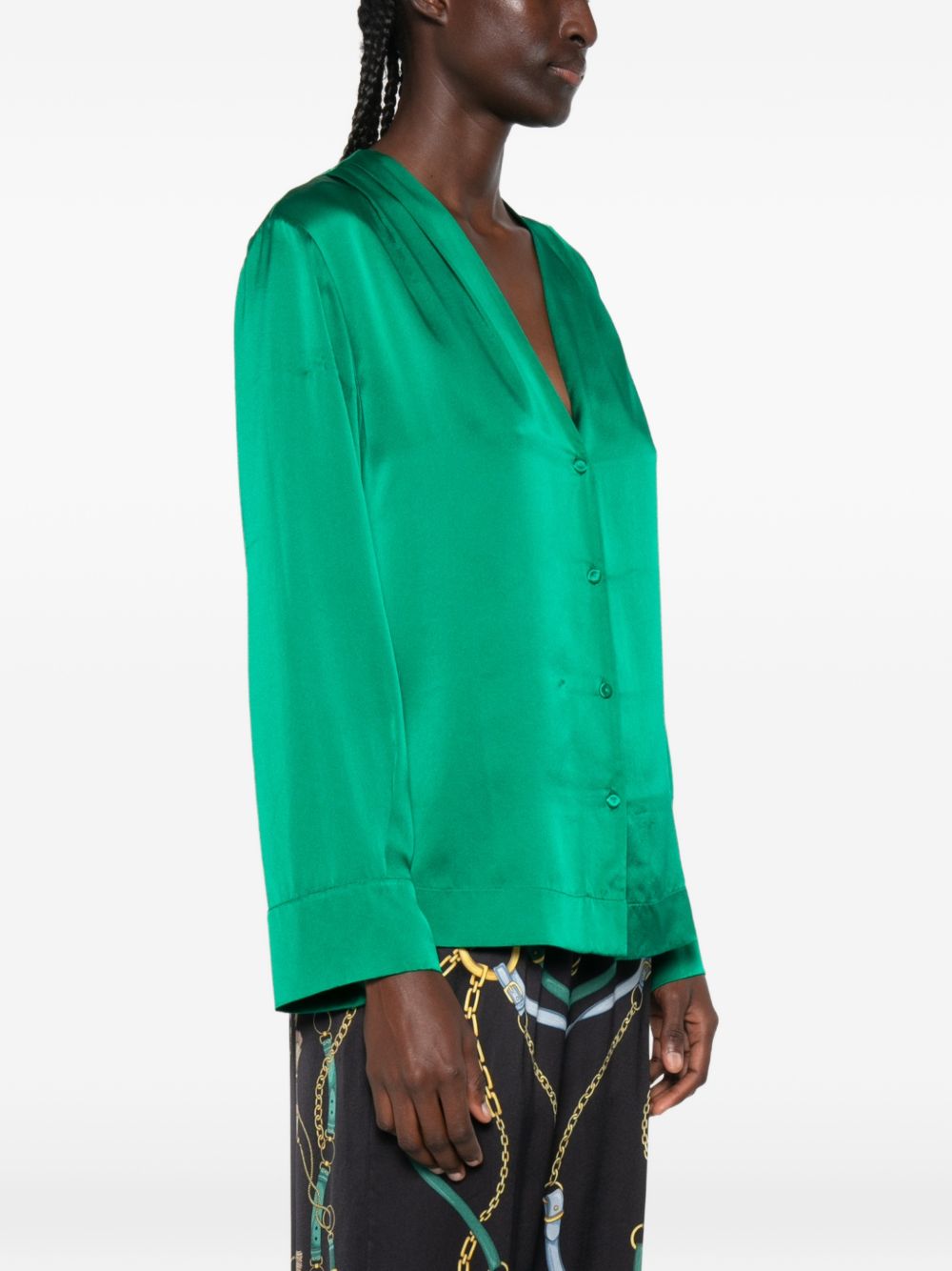 Forte Forte Women Silk Satin Shirt FORTE FORTE