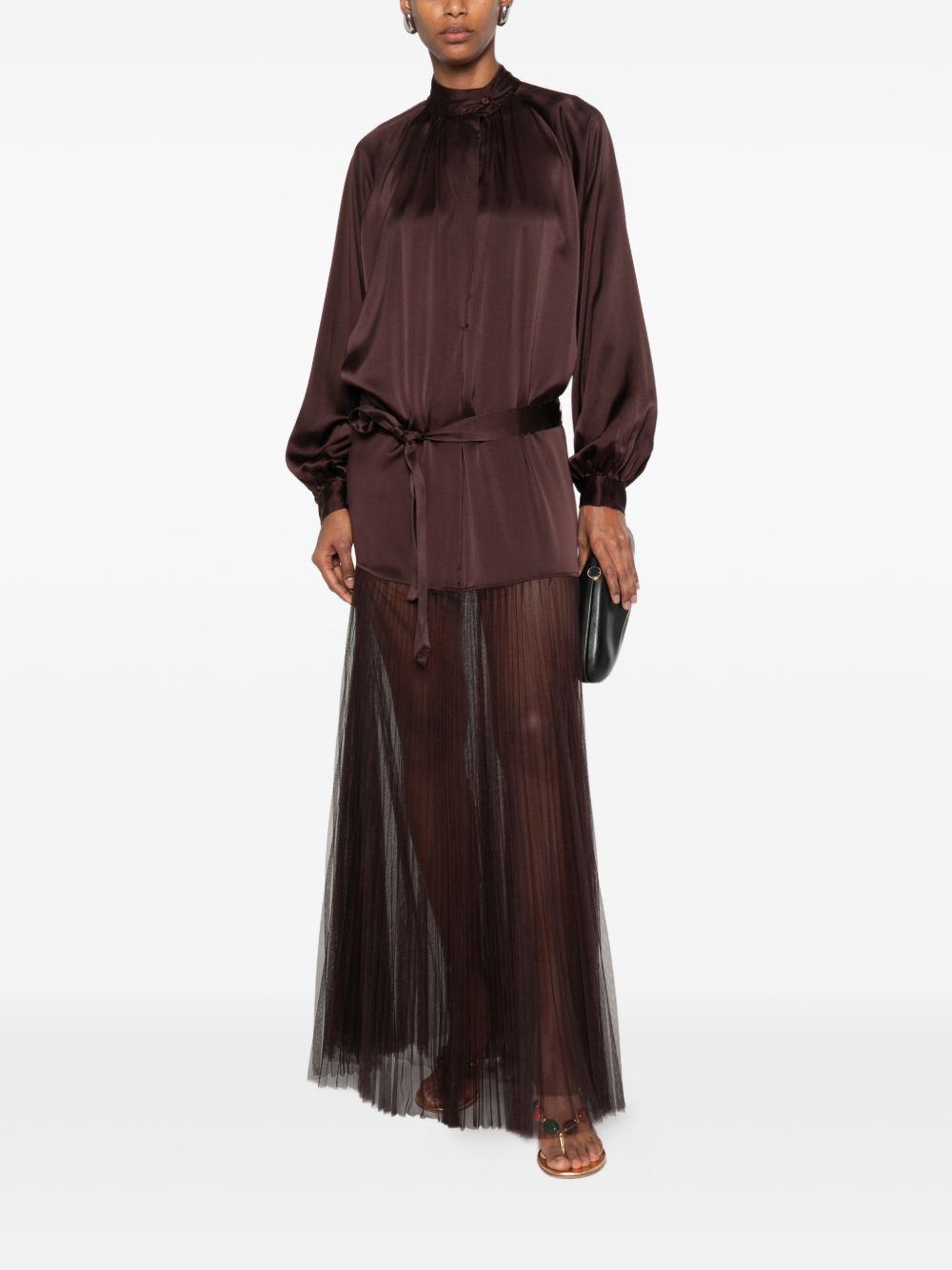 Forte Forte Women Silk Long Dress FORTE FORTE