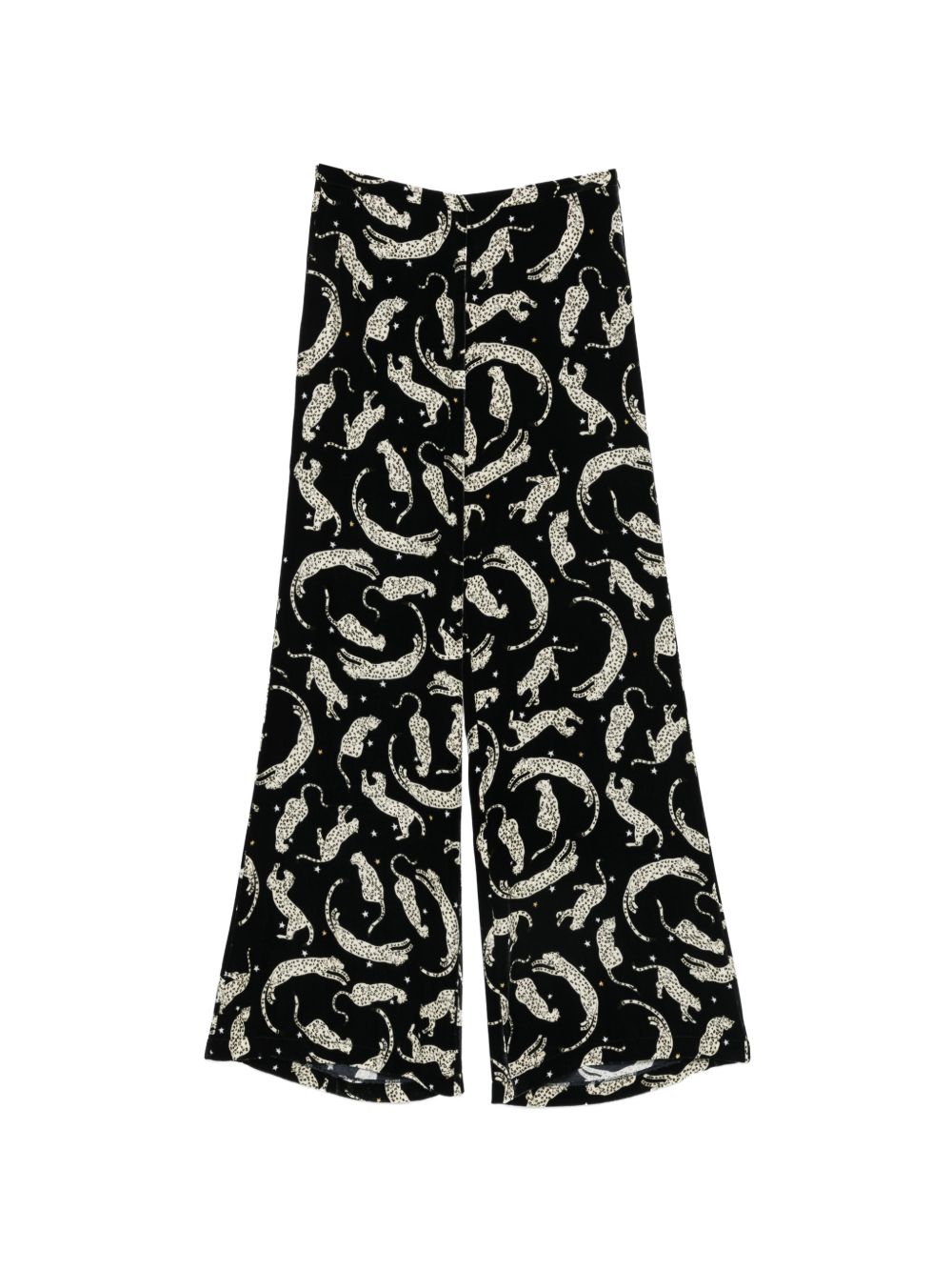 Forte Forte Women Pritned Velvet Trousers FORTE FORTE