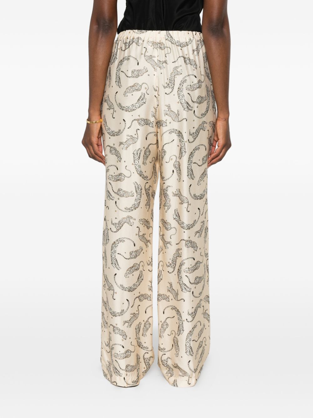 Forte Forte Women Printed Drawstring Trousers FORTE FORTE