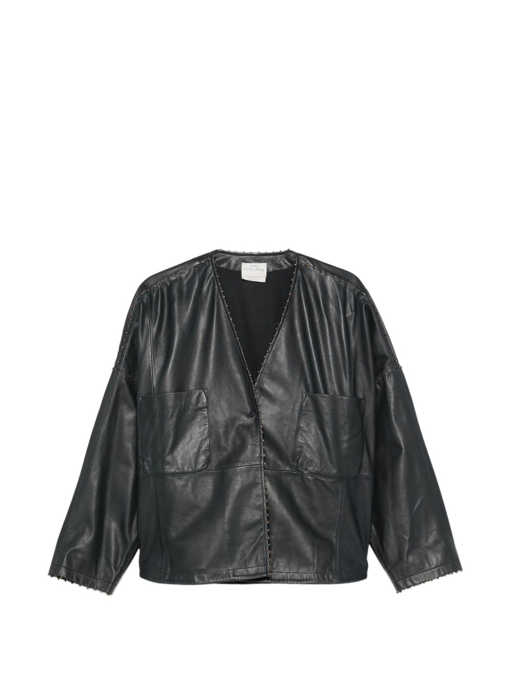 Forte Forte Women Leather Kimono Jacket FORTE FORTE