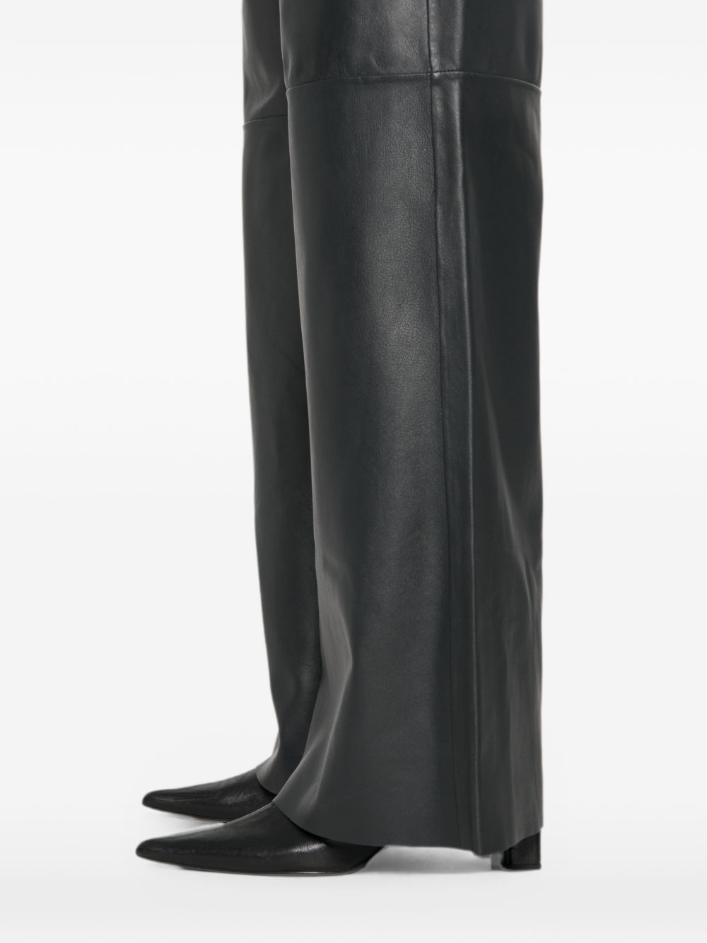 Forte Forte Women Leather High-Waisted Trousers FORTE FORTE