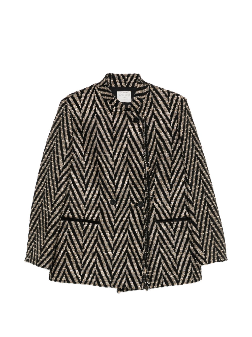 Forte Forte Women Chevron Oversized Jacket FORTE FORTE
