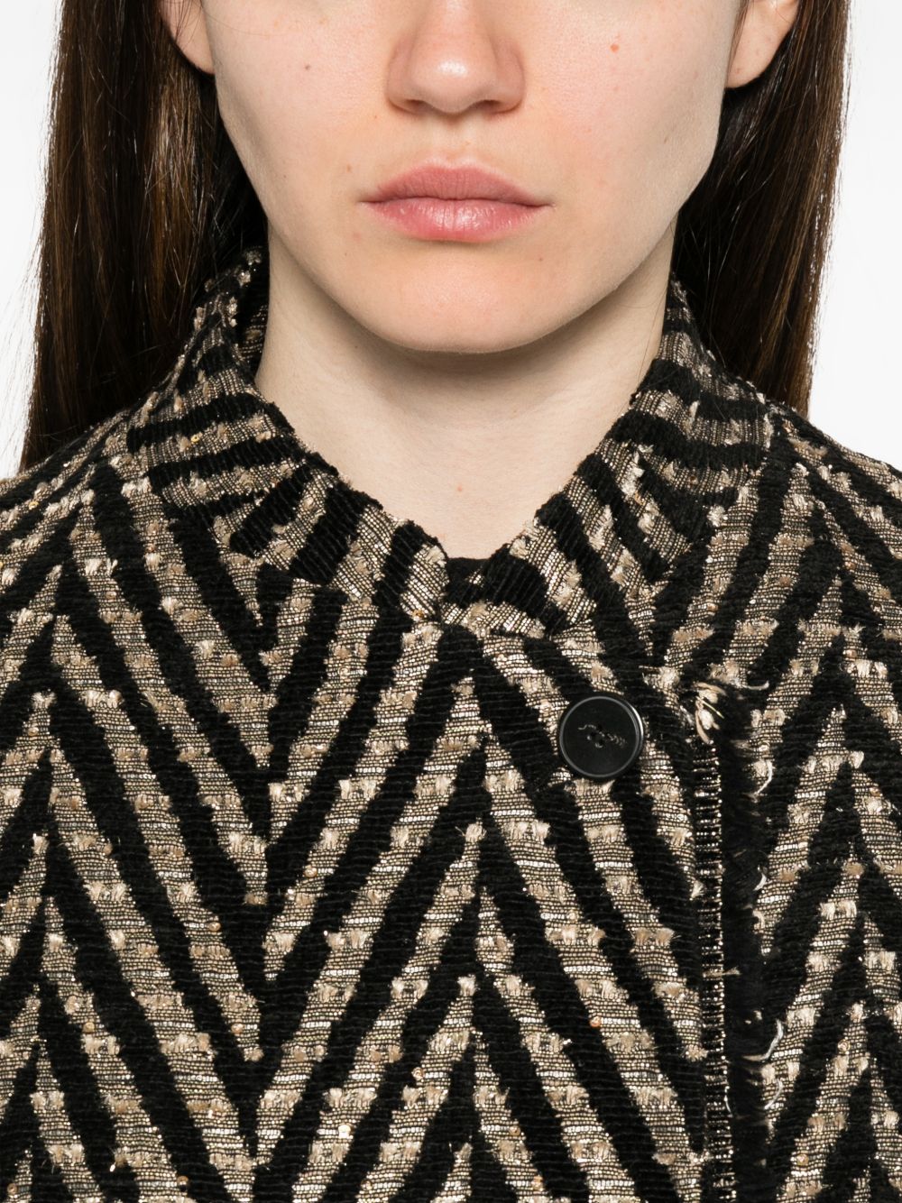 Forte Forte Women Chevron Oversized Jacket FORTE FORTE