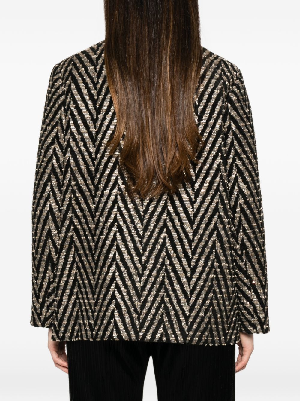 Forte Forte Women Chevron Oversized Jacket FORTE FORTE