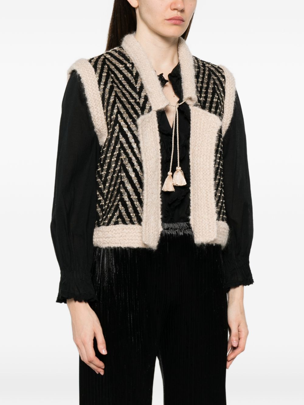 Forte Forte Women Chevron Vest