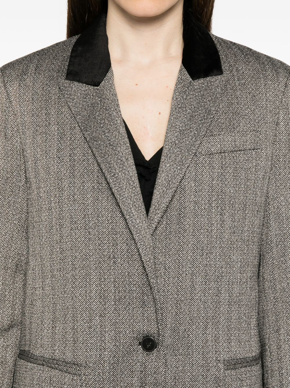 Forte Forte Women Single-Breasted Blazer Jacket
