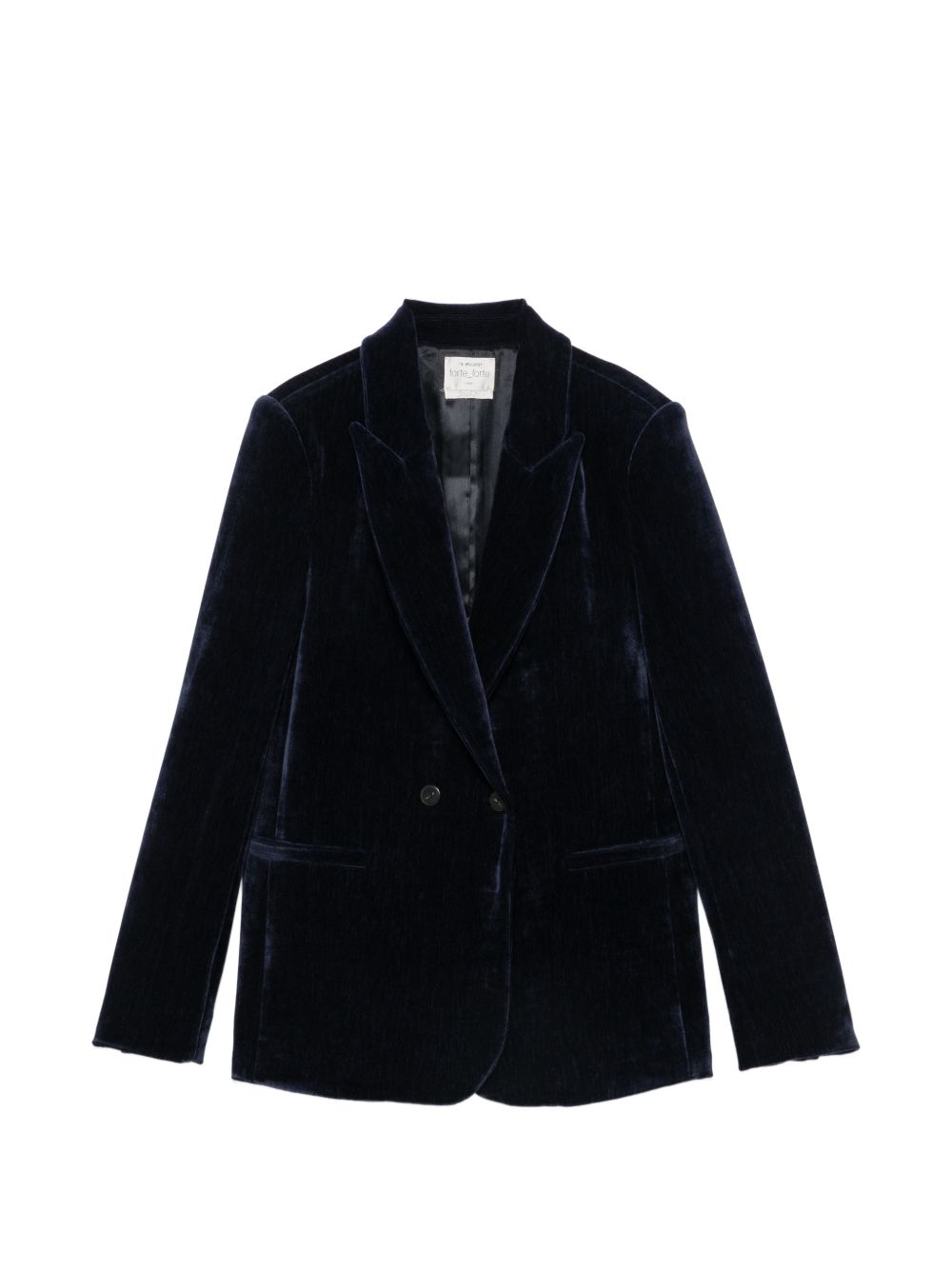 Forte Forte Women Velvet Double-Breasted Jacket