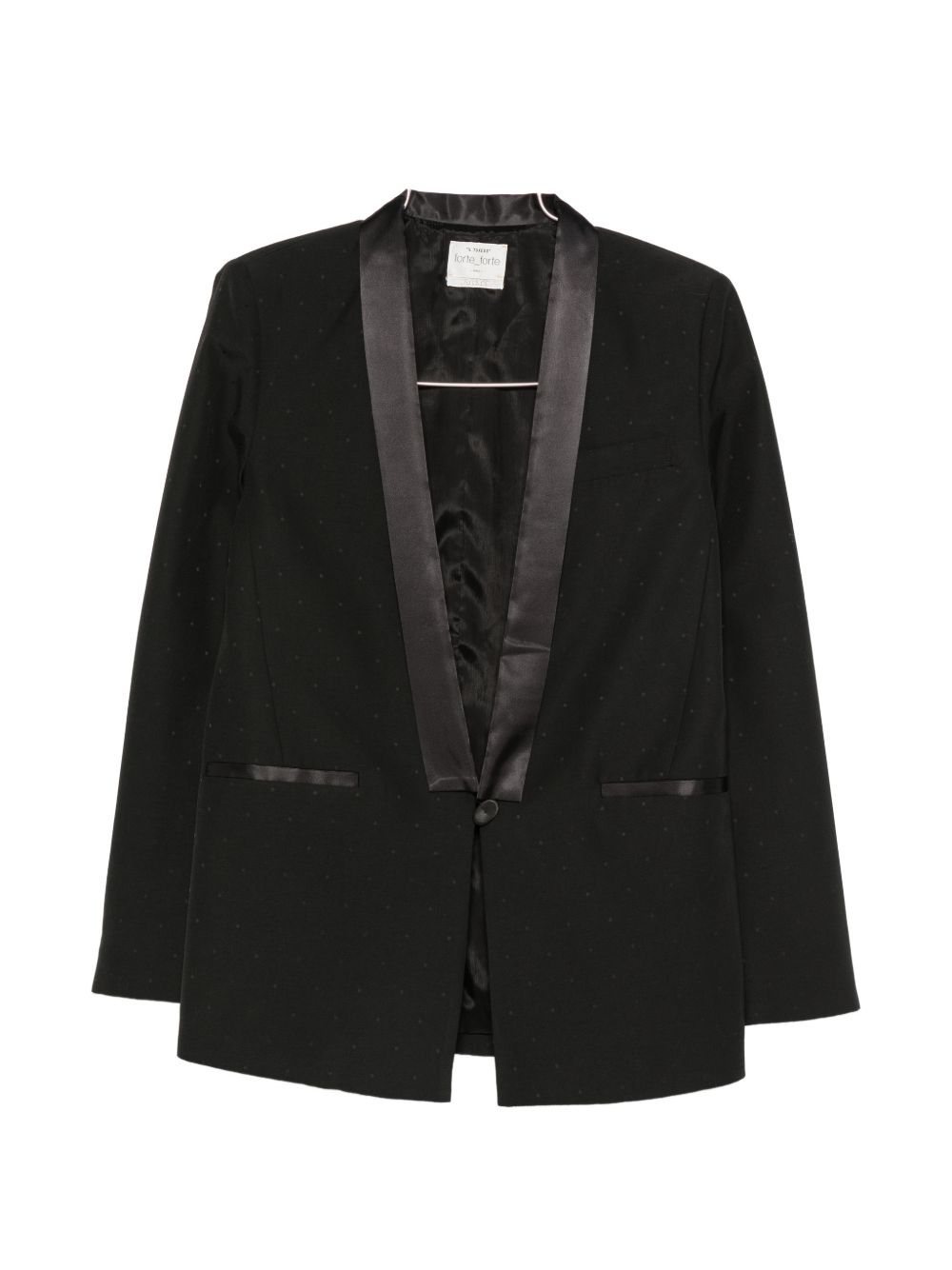 Forte Forte Women Wool Blend Smoking Jacket FORTE FORTE