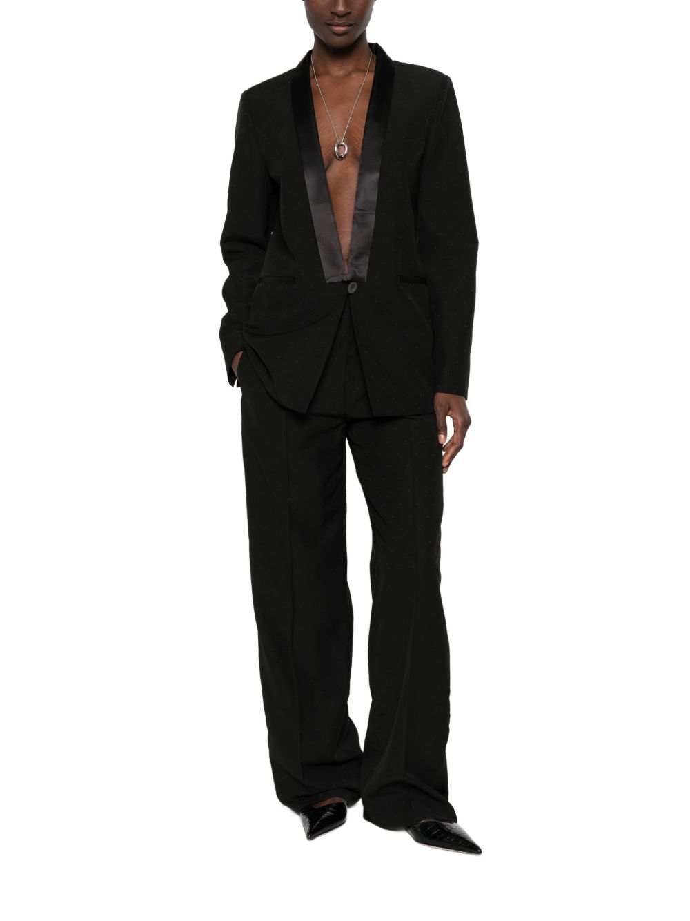 Forte Forte Women Wool Blend Smoking Jacket FORTE FORTE