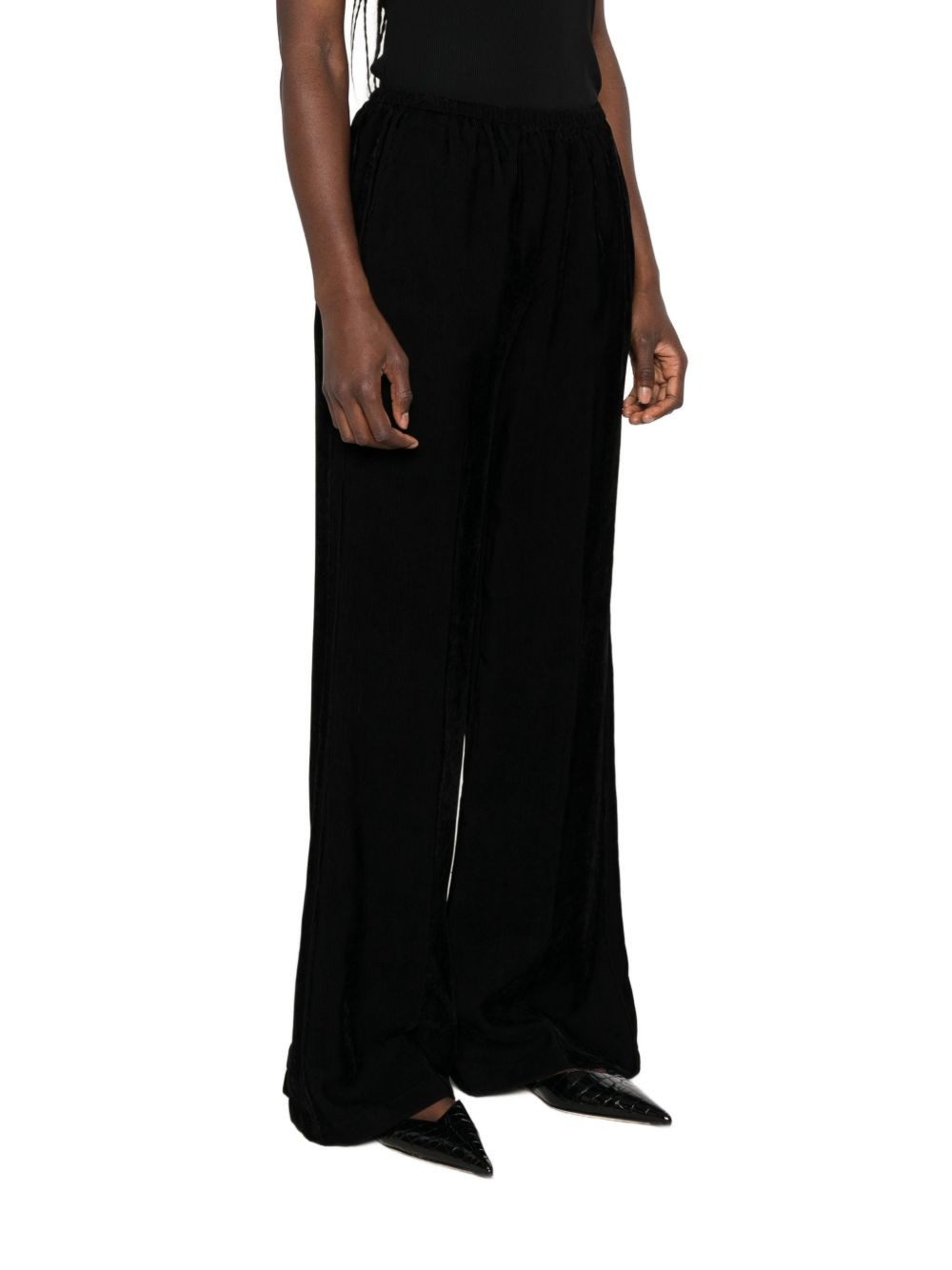 Forte Forte Women Velvet Flared Trousers FORTE FORTE