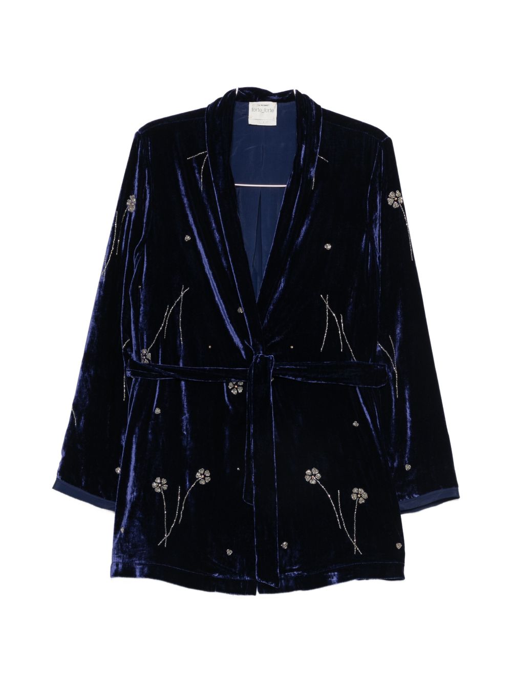 Forte Forte Women Embroidered Velvet Kimono FORTE FORTE