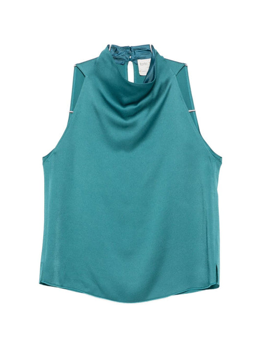 Forte Forte Women Satin Turtle-Neck Top FORTE FORTE