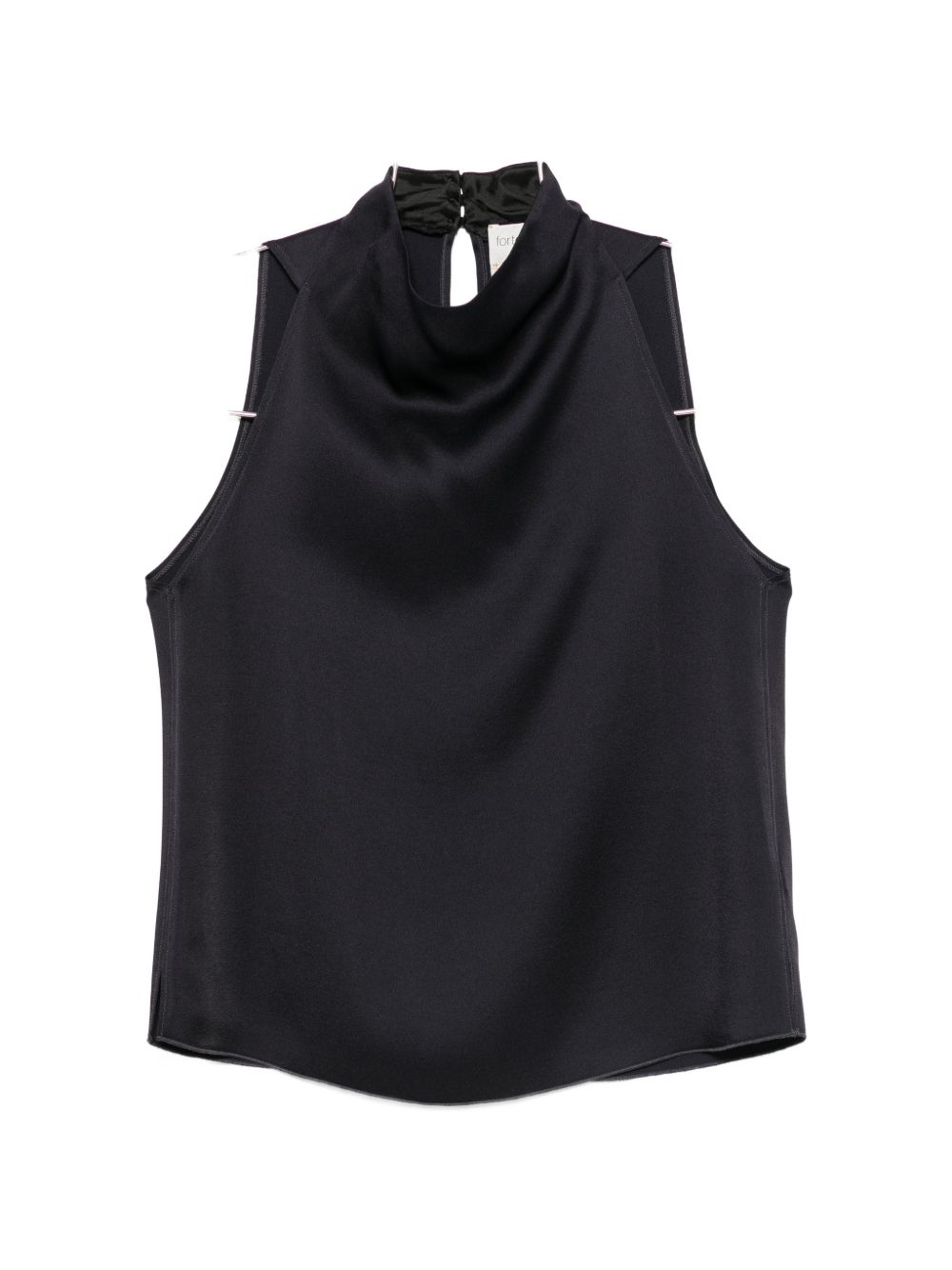Forte Forte Women Satin Turtle-Neck Top FORTE FORTE