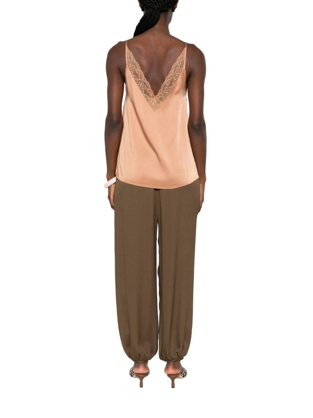 Forte Forte Women Lace Detail V-Necked Top FORTE FORTE