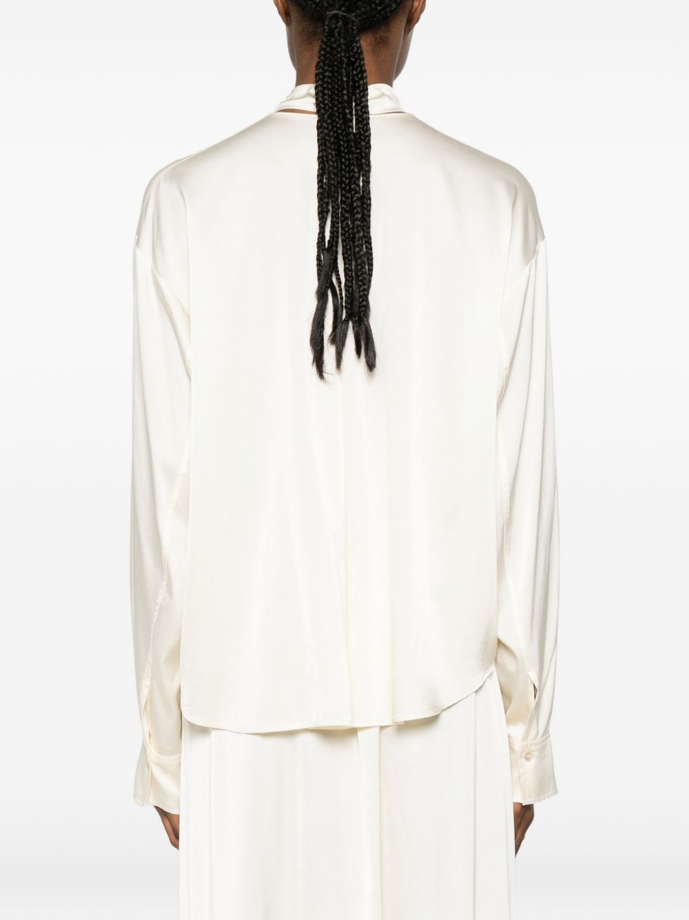 Forte Forte Women Silk Bow-Tie Shirt FORTE FORTE