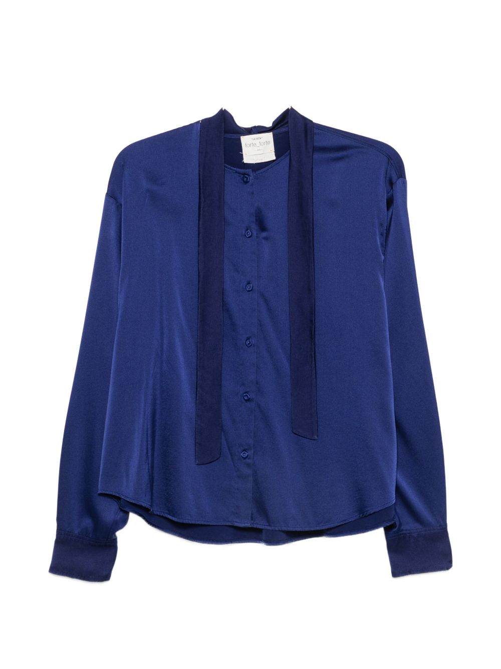 Forte Forte Women Silk Bow-Tie Shirt FORTE FORTE