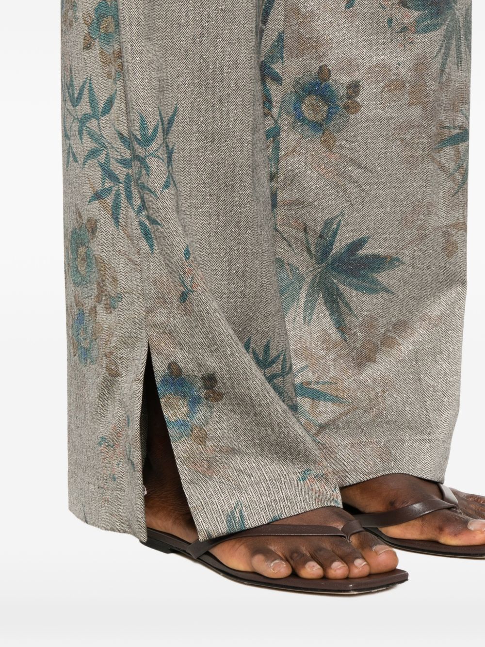 Forte Forte Women Printed Fluid Trousers FORTE FORTE