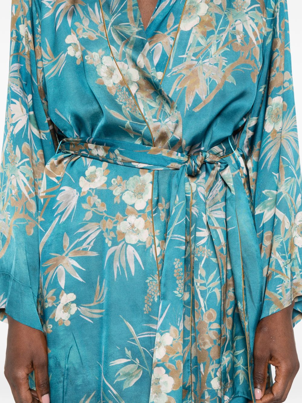 Forte Forte Women Printed Satin Kimono FORTE FORTE