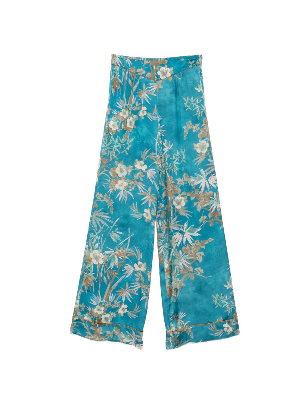 Forte Forte Women Printed Satin Trousers