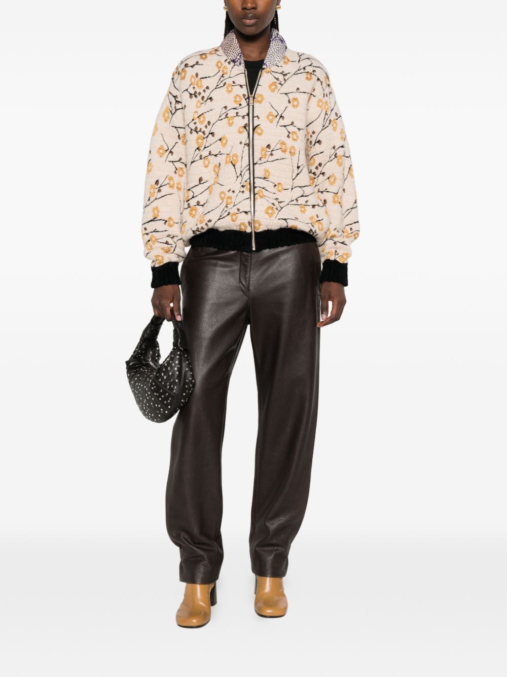 Forte Forte Women Jacquard Bomber Jacket FORTE FORTE