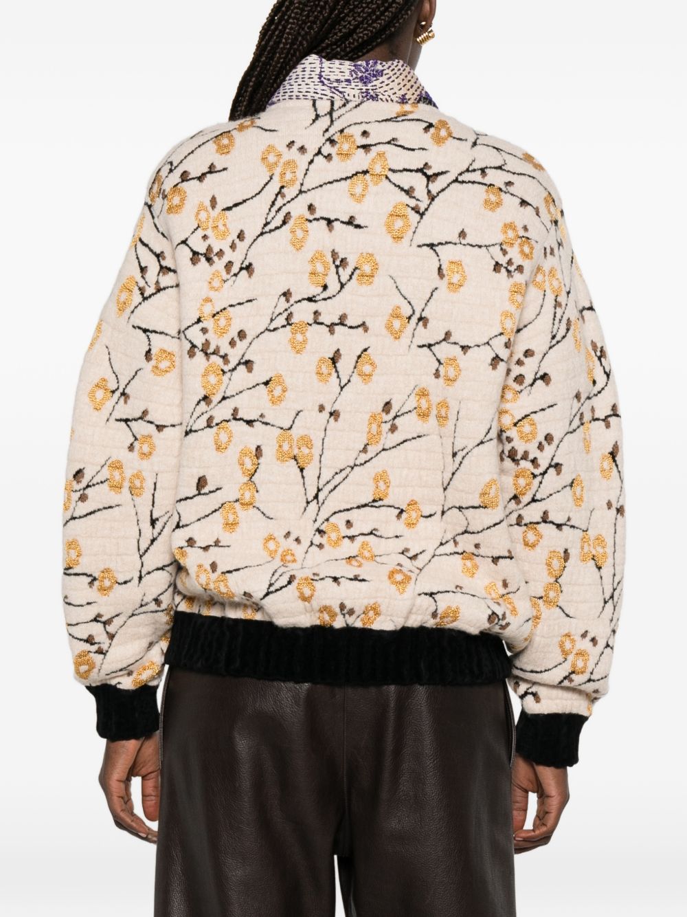 Forte Forte Women Jacquard Bomber Jacket FORTE FORTE