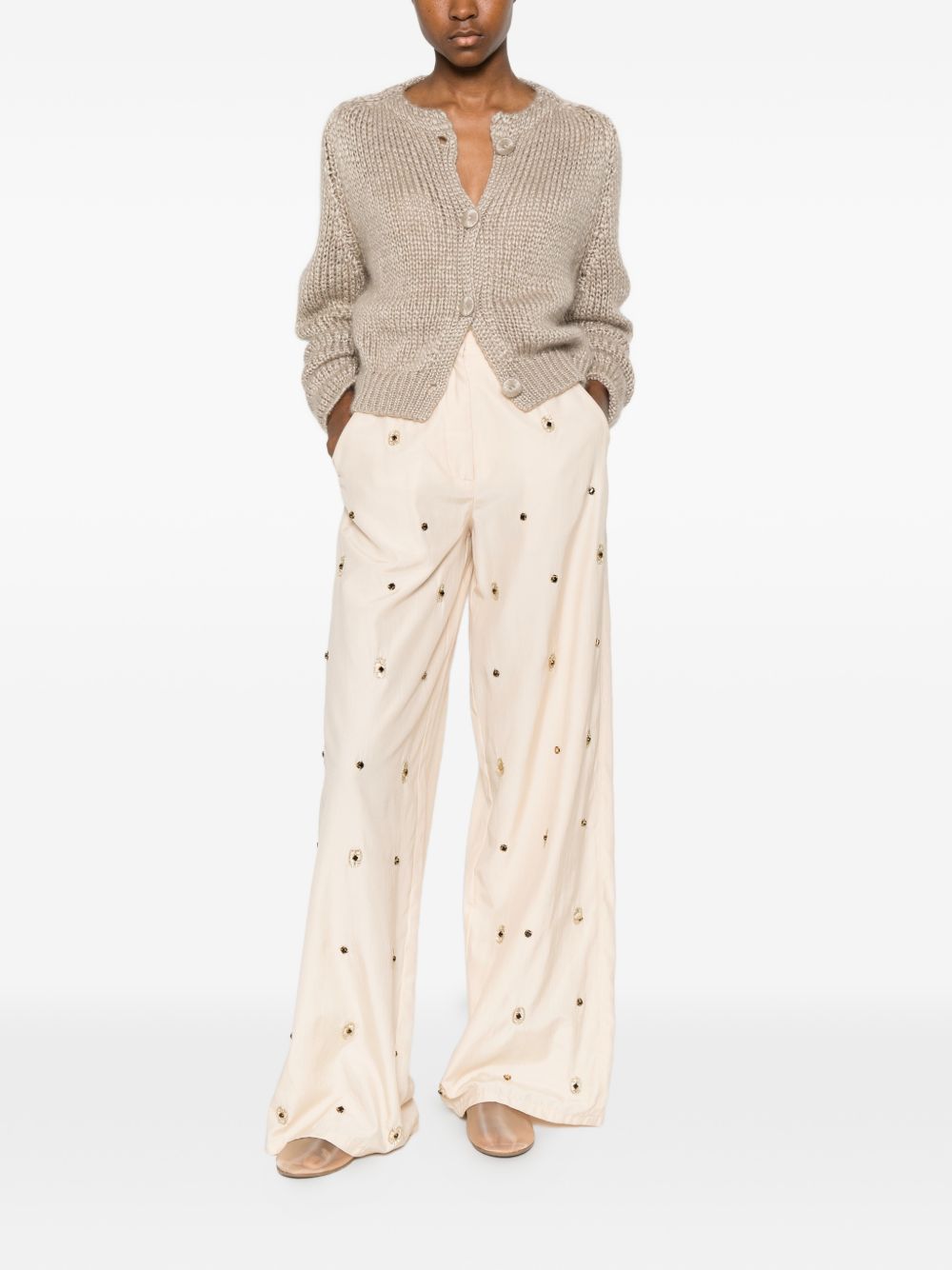 Forte Forte Women Cashmere Blend Kitted Cardigan FORTE FORTE