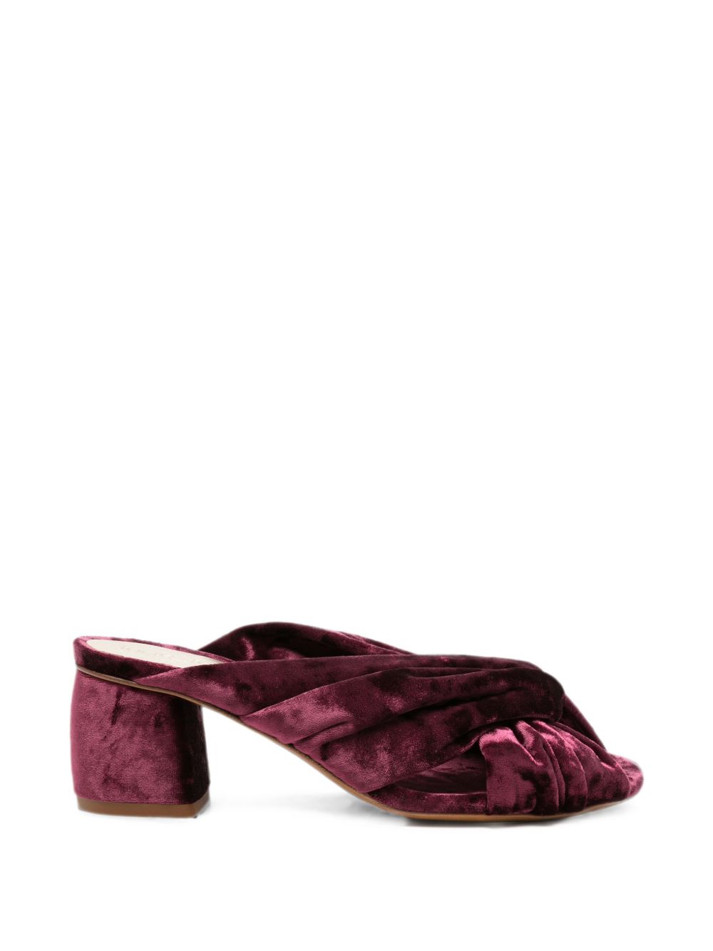 Forte Forte Women Velvet Heel Sandals FORTE FORTE