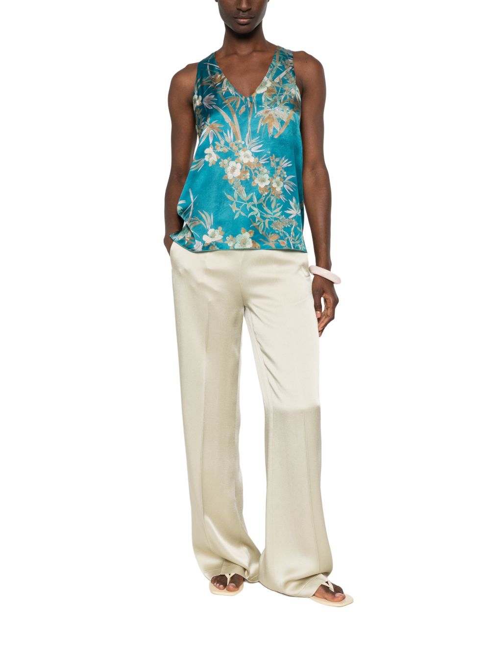 Forte Forte Women Printed Satin Top FORTE FORTE