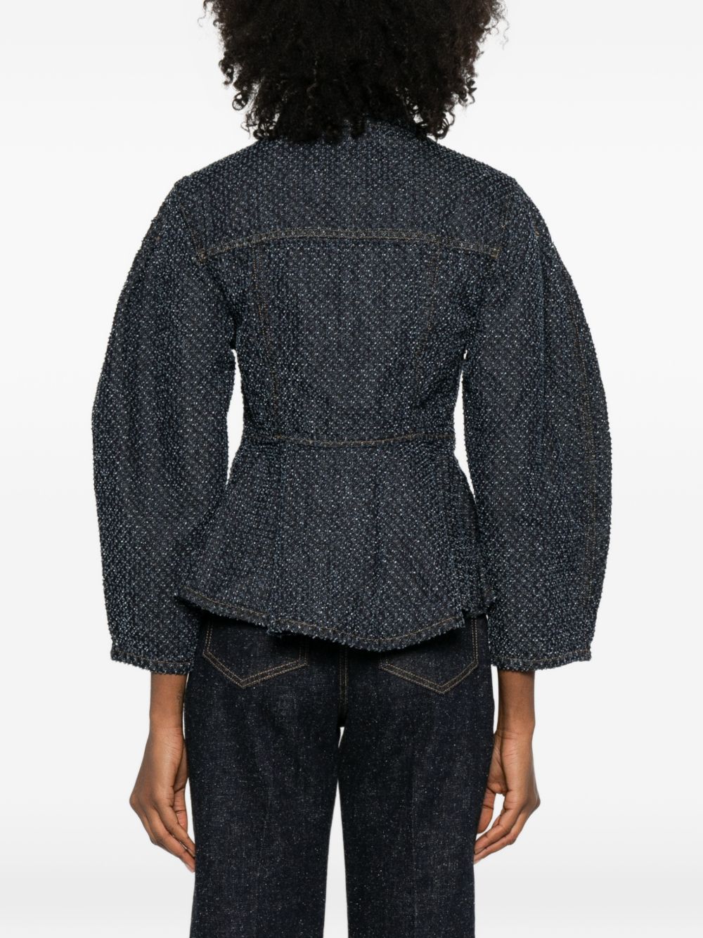 Ganni Women Denim Cotton Jacket GANNI