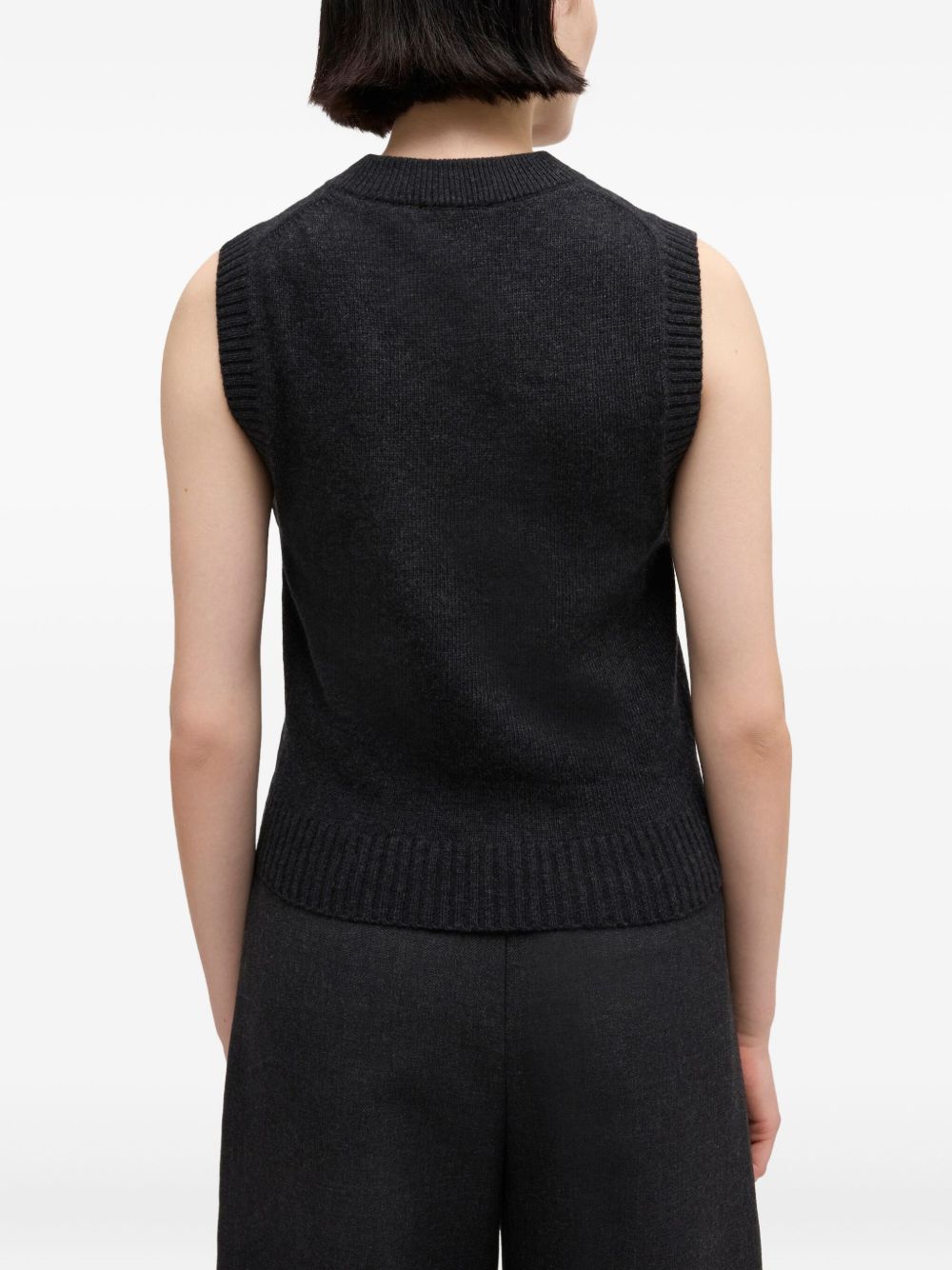 Ganni Women Wool Vest GANNI
