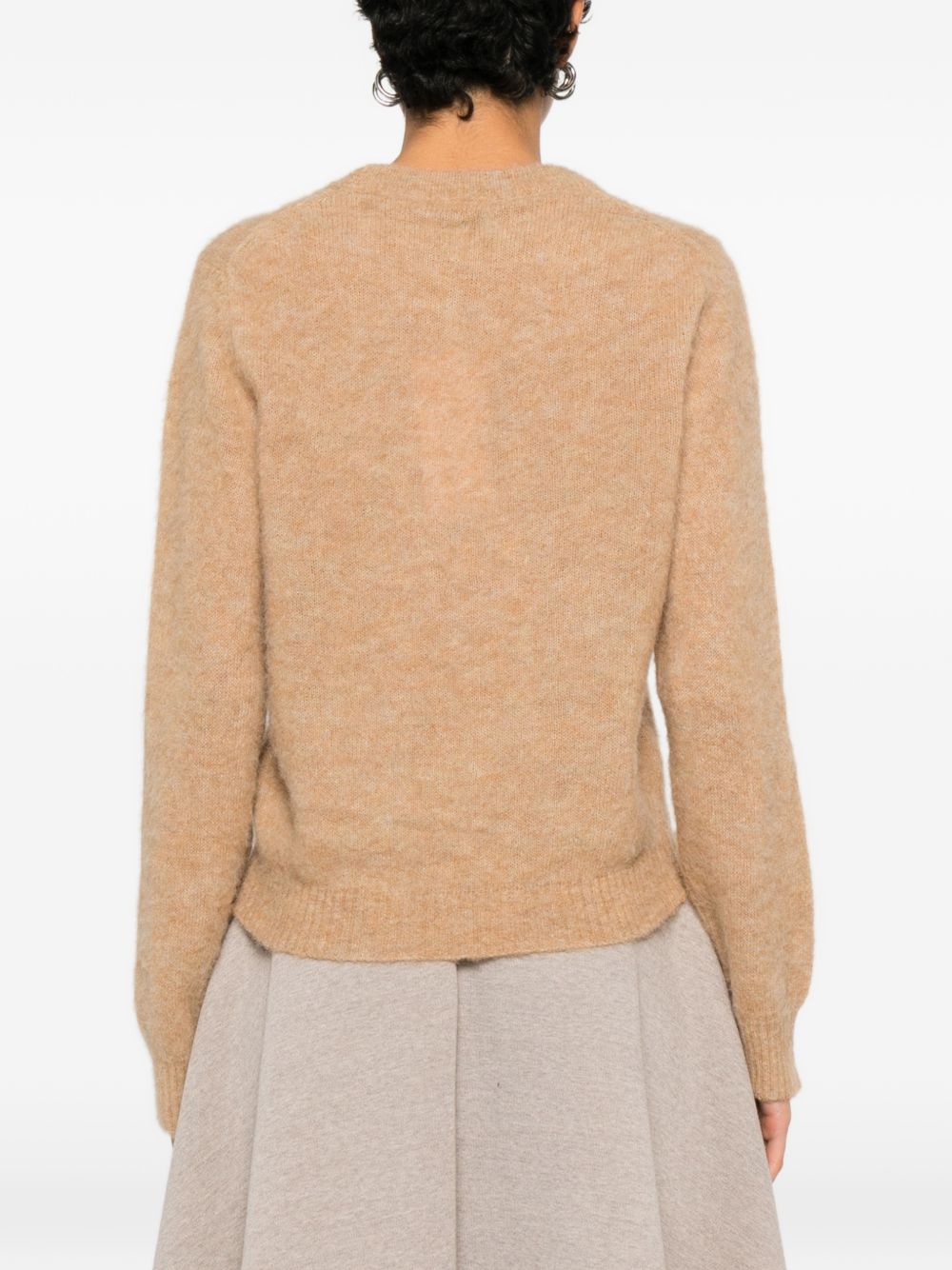 Ganni Women Wool Crewneck Sweater GANNI