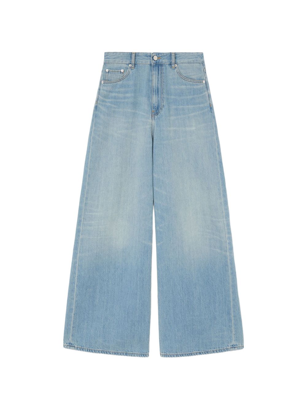 Ganni Women Denim Cotton Jeans GANNI