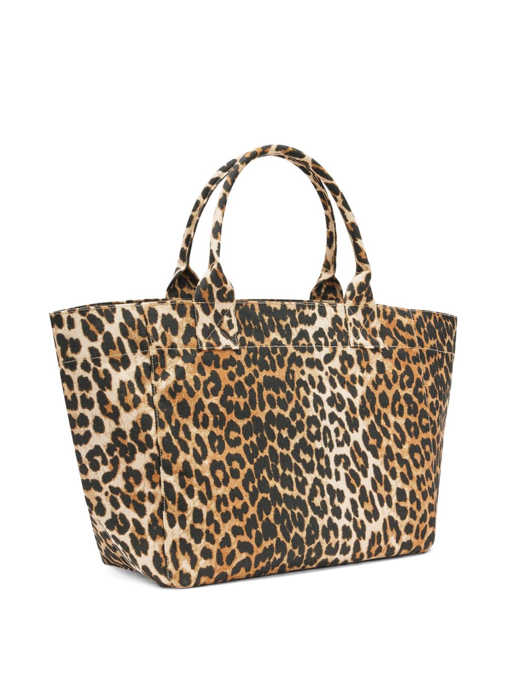 Ganni Women Organic Cotton Medium Tote GANNI