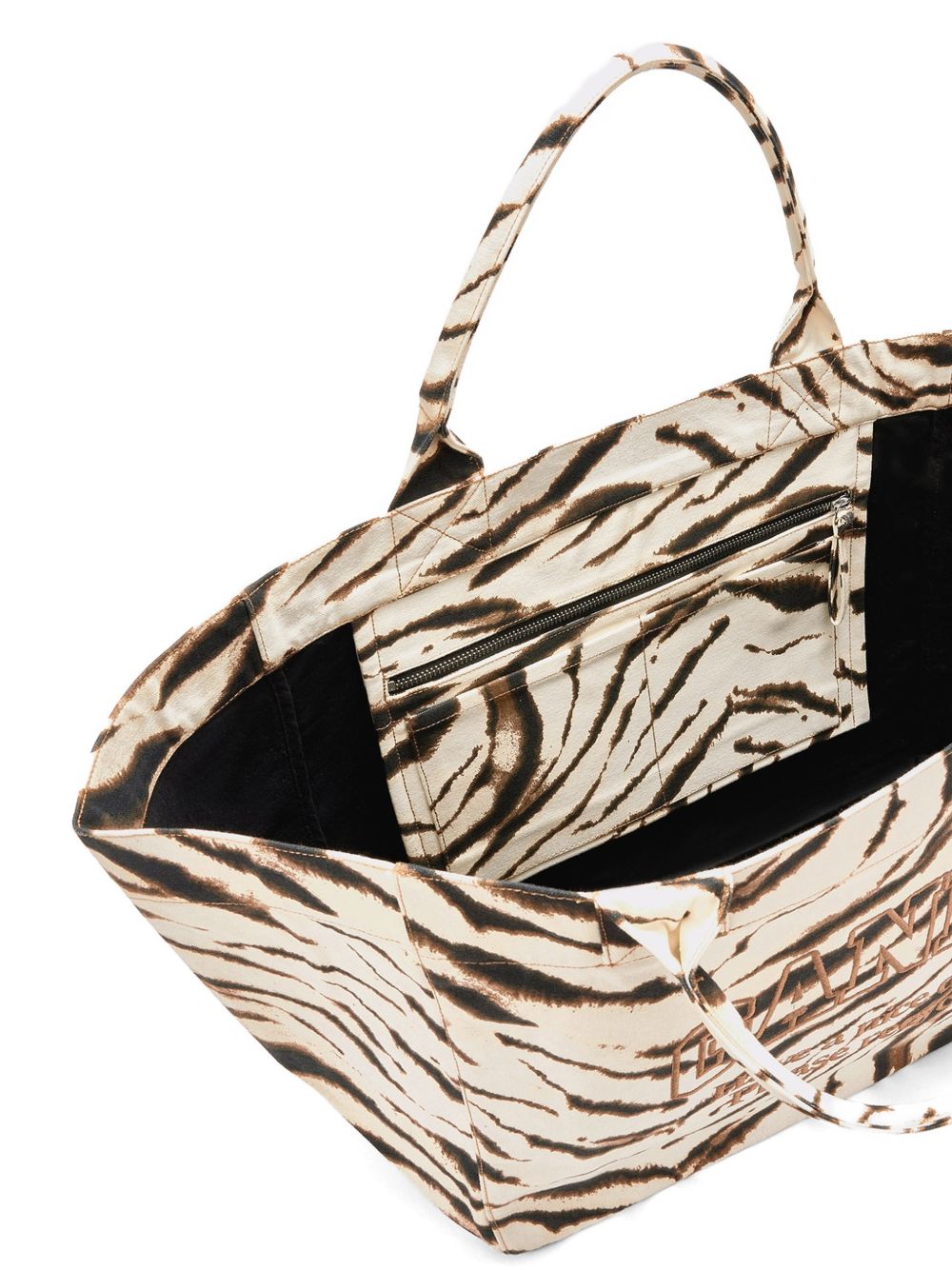 Ganni Women Xxl Canvas Tote Bag GANNI