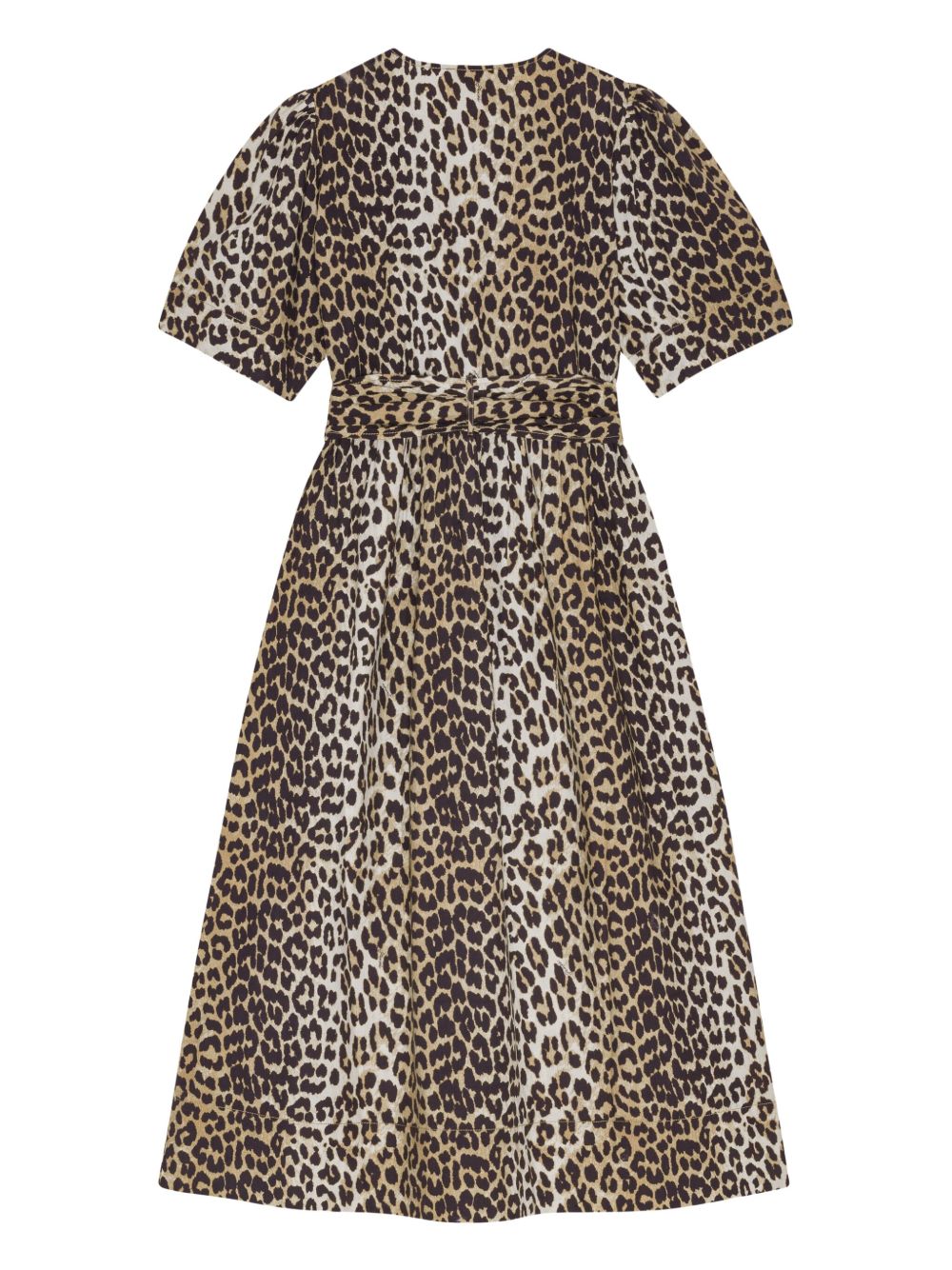 Ganni Women Organic Cotton Midi Dress GANNI