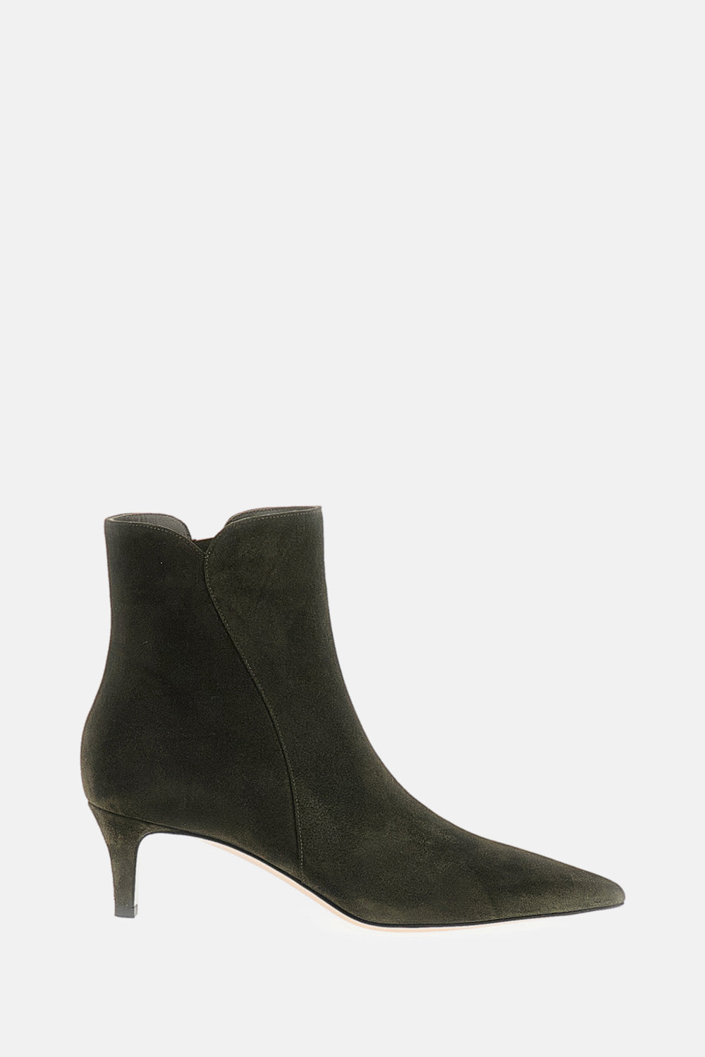 Gianvito Rossi Women Abkle Boots Levy 55 Camoscio GIANVITO ROSSI