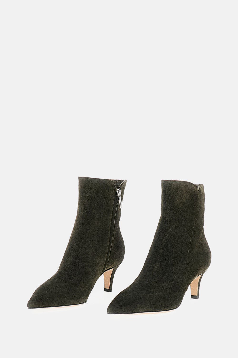 Gianvito Rossi Women Abkle Boots Levy 55 Camoscio GIANVITO ROSSI